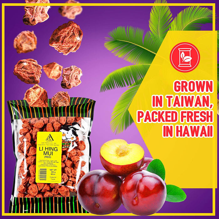 Red Li Hing Mui - 1 Lb.