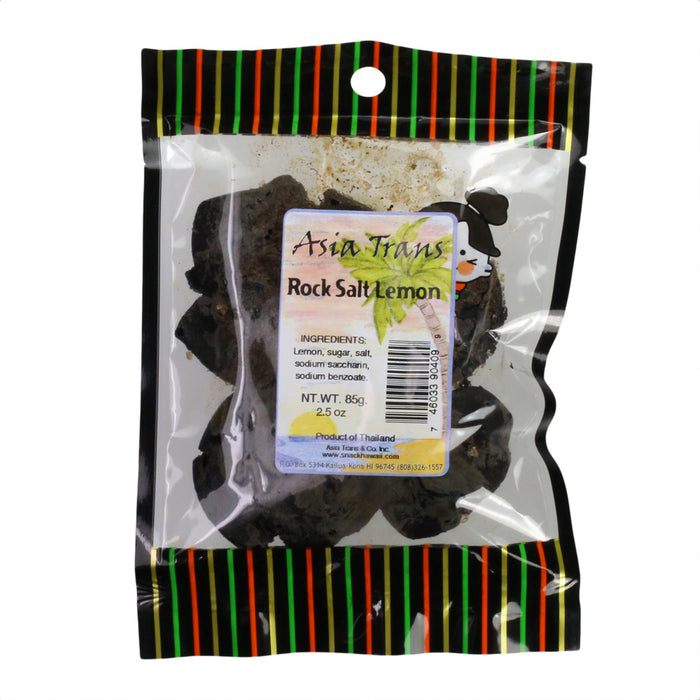 Rock Salt Lemon: Salty Lemon Candy