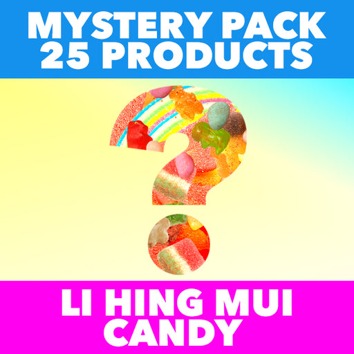 25 ITEM MYSTERY PACK - Li Hing Mui Candy