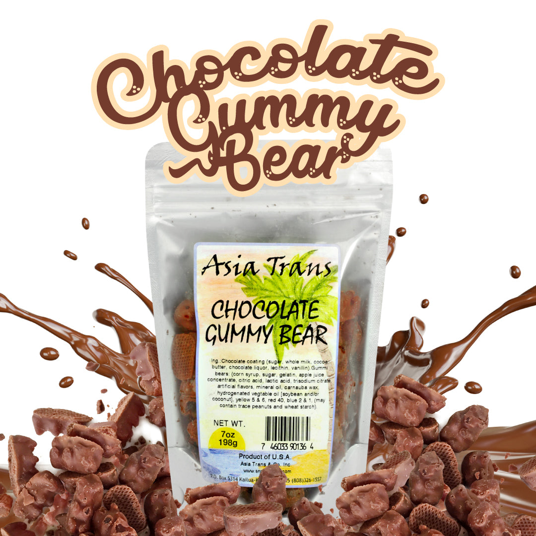 Chocolate Gummy Bears: Gummy Bear Candy