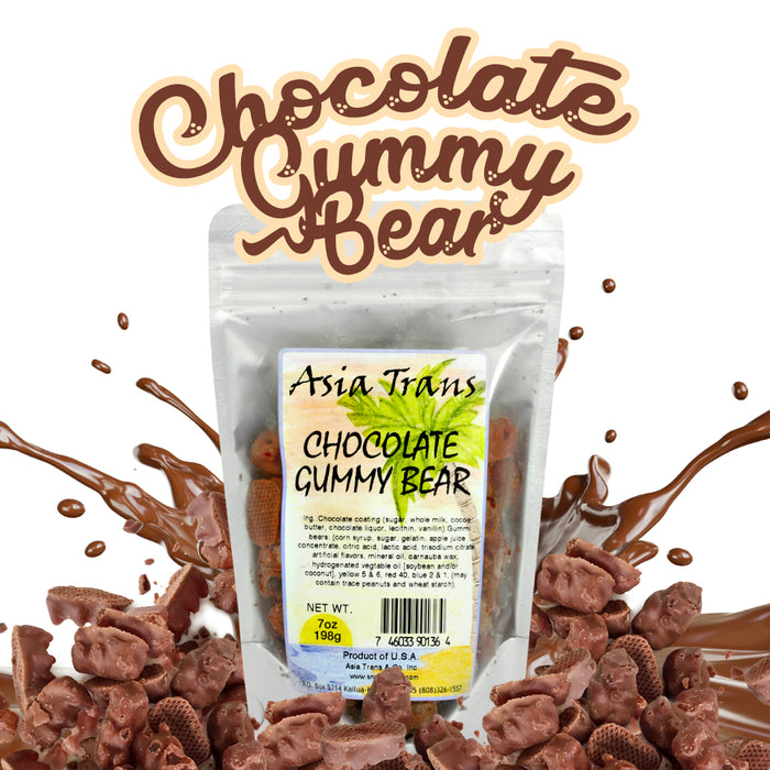 Chocolate Gummy Bears: Gummy Bear Candy
