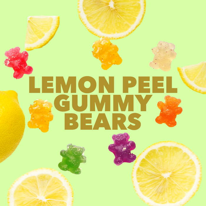 Lemon Peel Gummy Bears