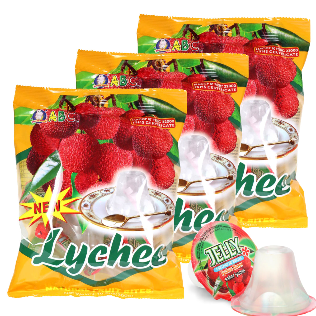 Lychee Jelly Fruit Bites — Snack Hawaii