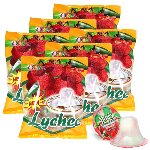 Lychee Jelly Fruit Bites