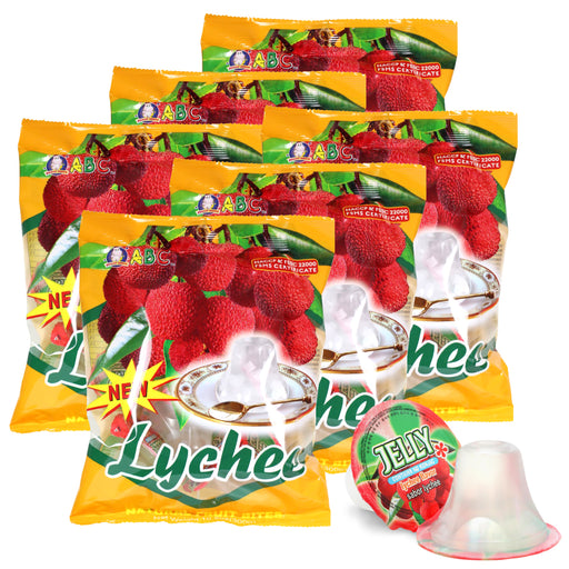 Lychee Jelly Fruit Bites