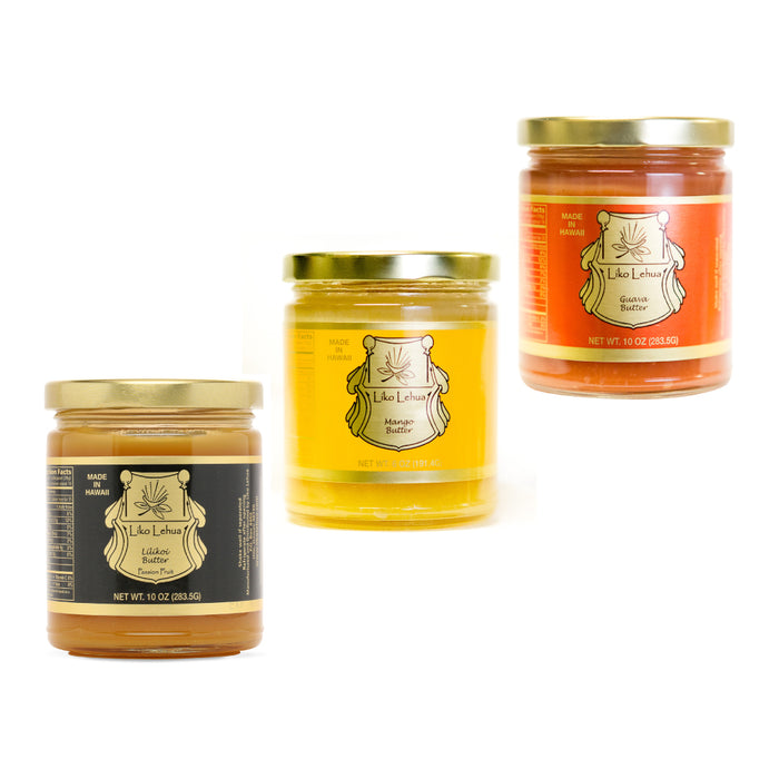 [NEW ITEM #8] Hawaiian Fruit Butter Variety Pack - Liko Lehua