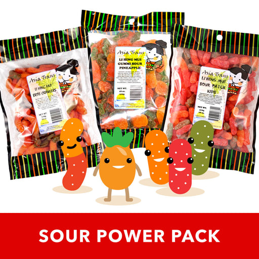 Li Hing Mui Gummi Sour Power Pack