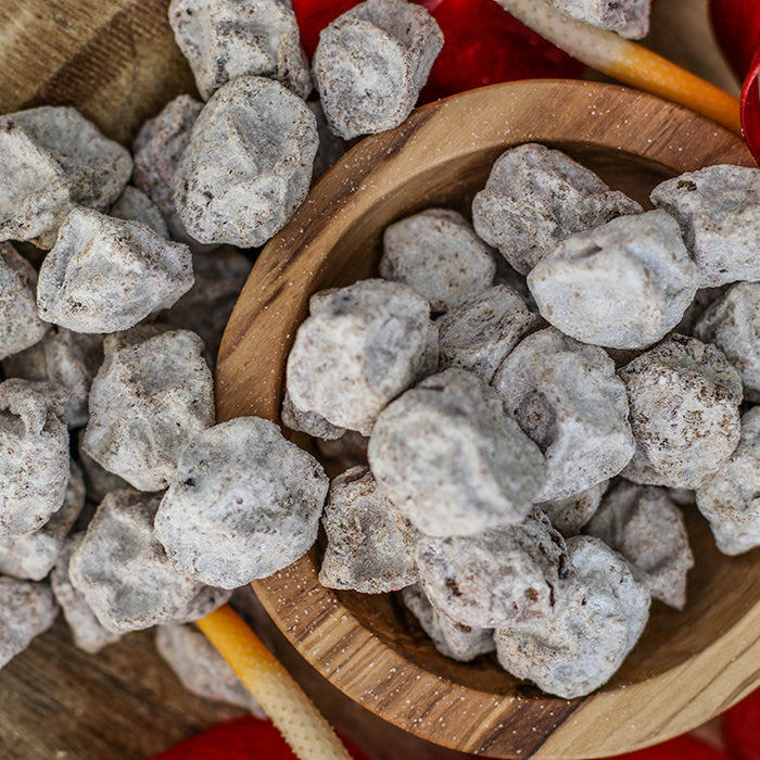 White Li Hing Mui: Dried Plums