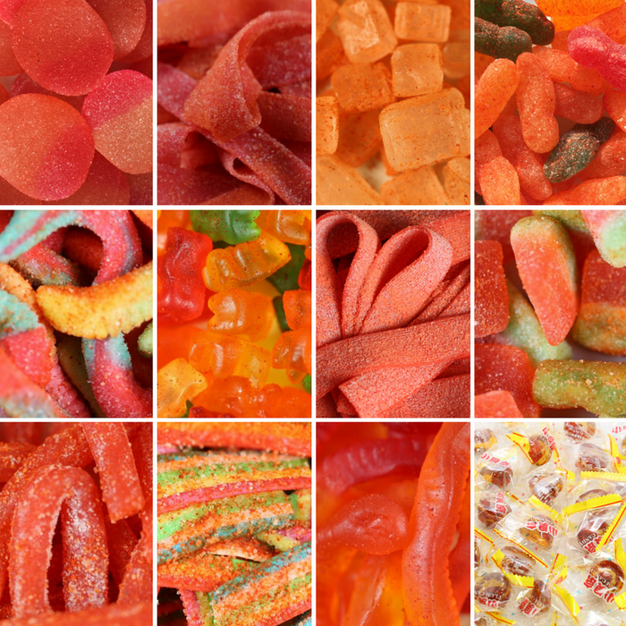 li hing mui candy close up