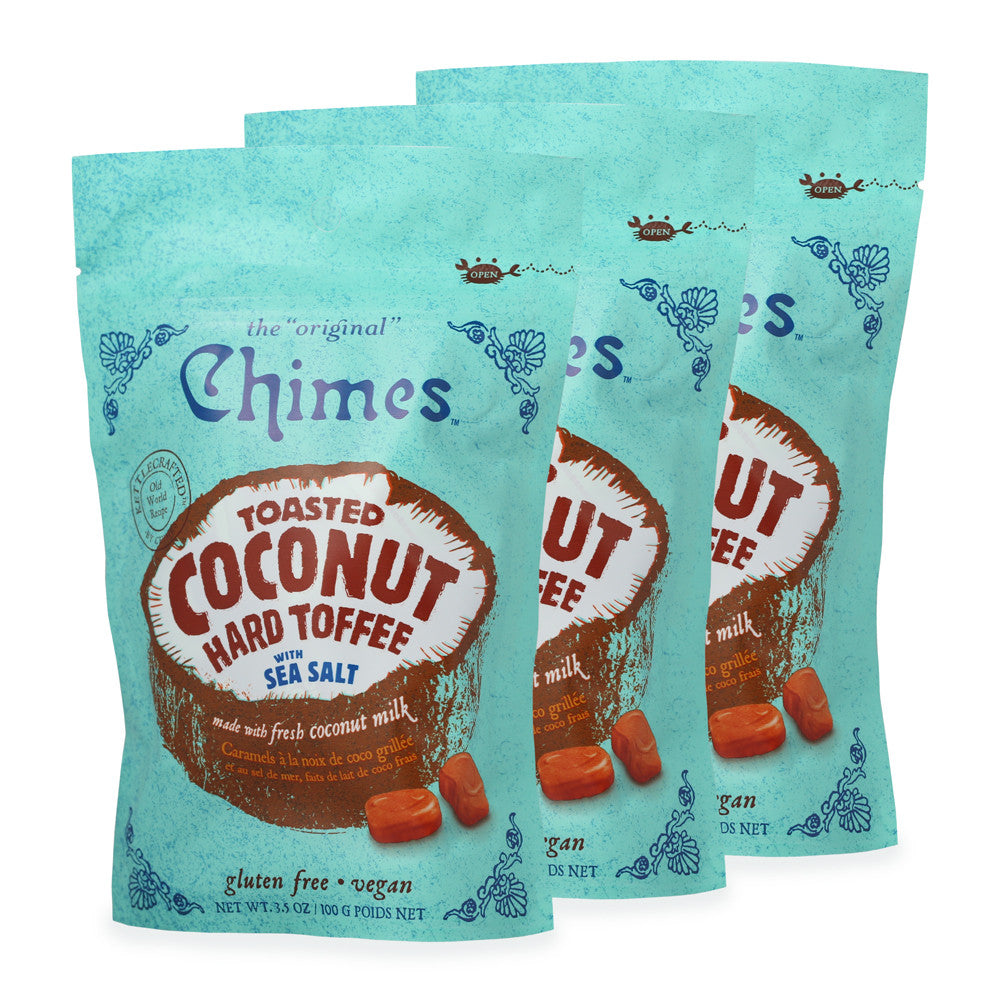 チーキ salt coconut Chimes Toasted Coconut Hard Toffee Candy | Snack Hawaii