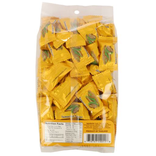 Enjoy Tamarind Candy - 8 oz back of bag