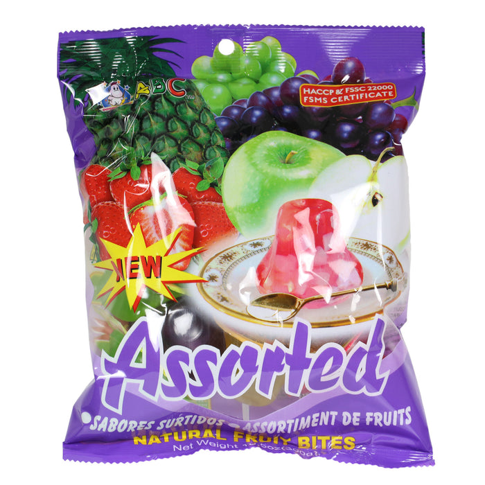 Assorted Fruit Bites Flavored Jelly Cups