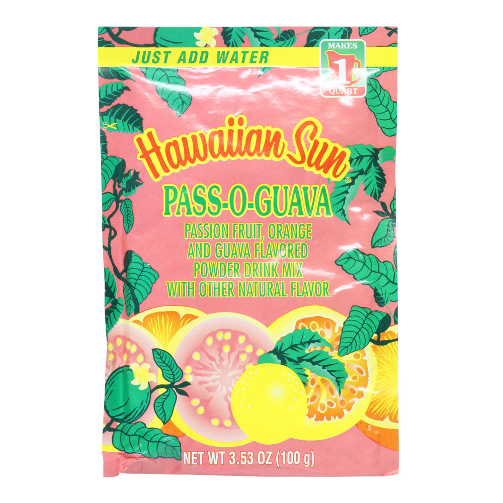 Hawaiian Sun Pass-O-Guava Powder Drink Mix | Snack Hawaii