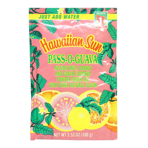 Hawaiian Sun Pass-O-Guava Powder Drink Mix