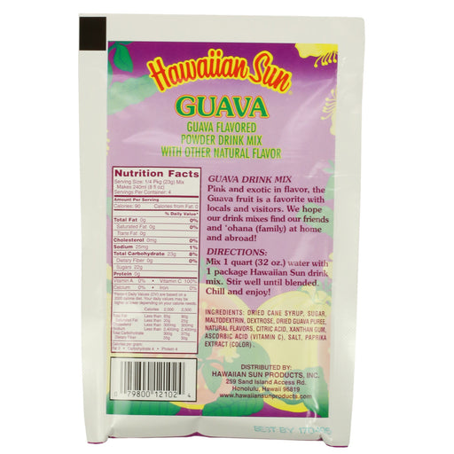 Hawaiian Sun Guava Powder Drink Mix