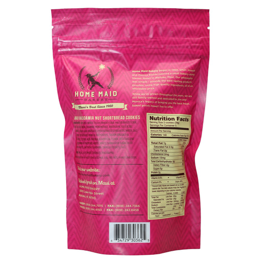 Home Maid Maui Macadamia Nut Shortbread Cookies