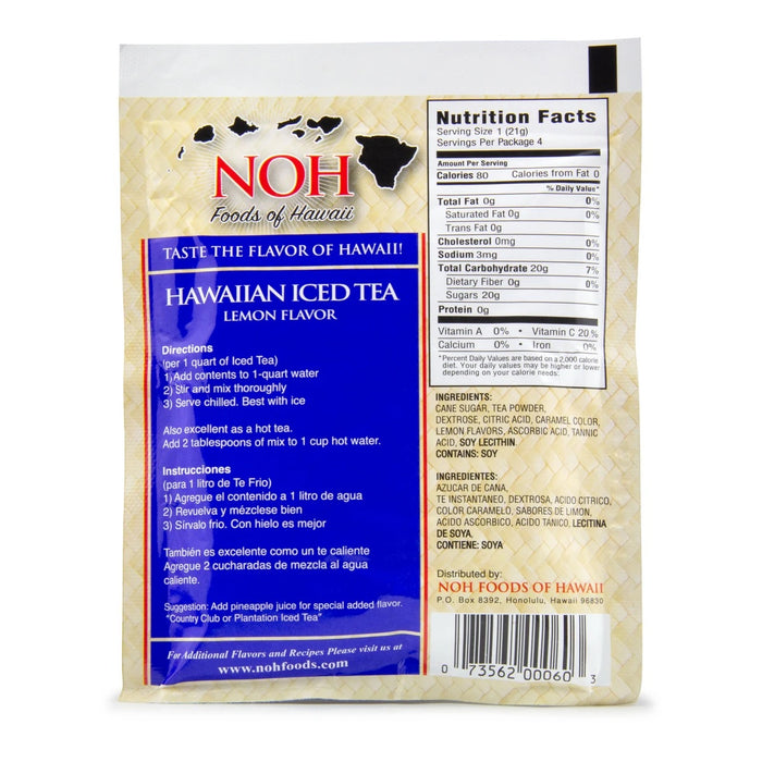 Noh Hawaiian Iced Tea Mix
