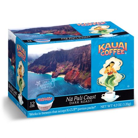 Kauai Coffee Na Pali Coast Dark Roast K-Cup
