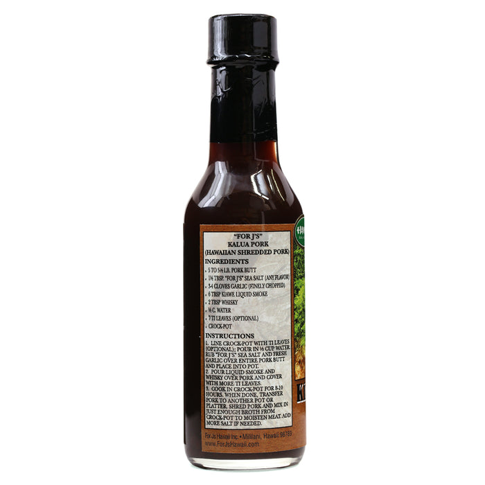 For J's Kiawe Liquid Smoke - 5 oz