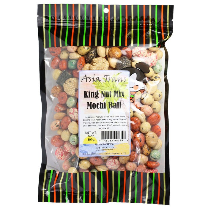 King Nut Mix Mochi Ball bag front