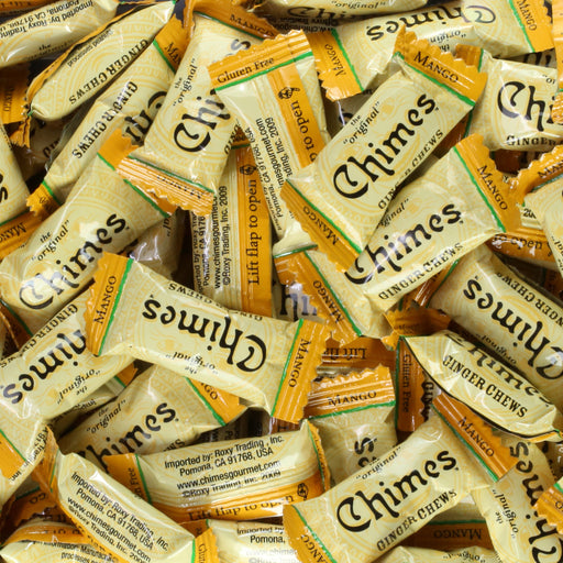 Chimes Mango Ginger Chews loose pieces