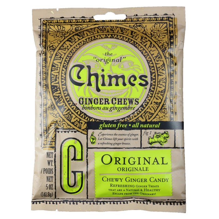 Chimes Original Ginger Chews 5 oz bag
